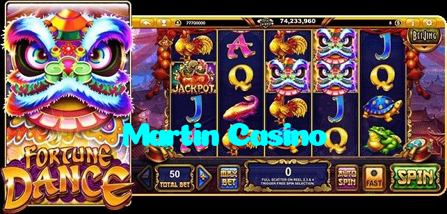 Martin Casino casino presented on mobile device in Pakistan with slots and live games